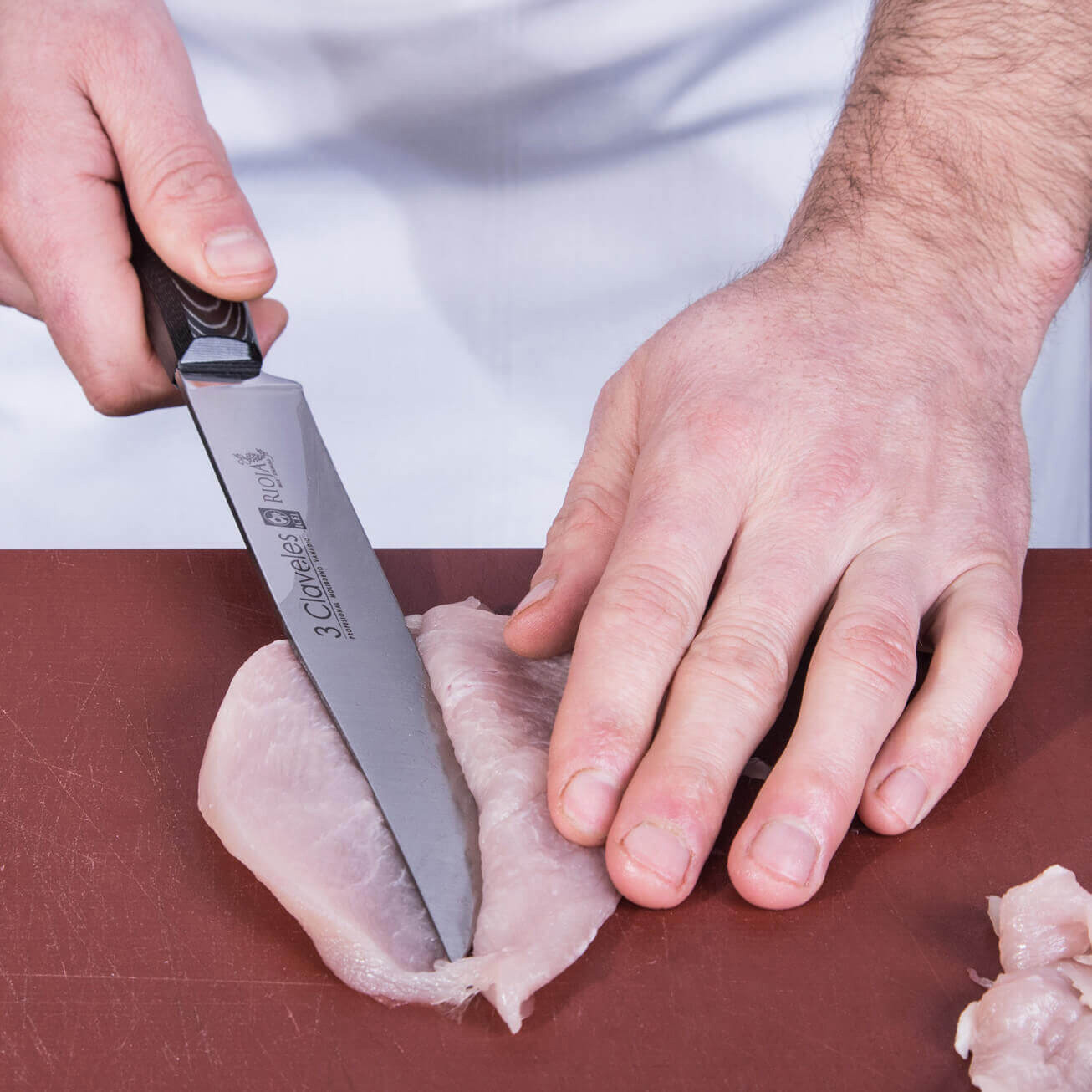 cuchillo cocinero filetear 3 claveles